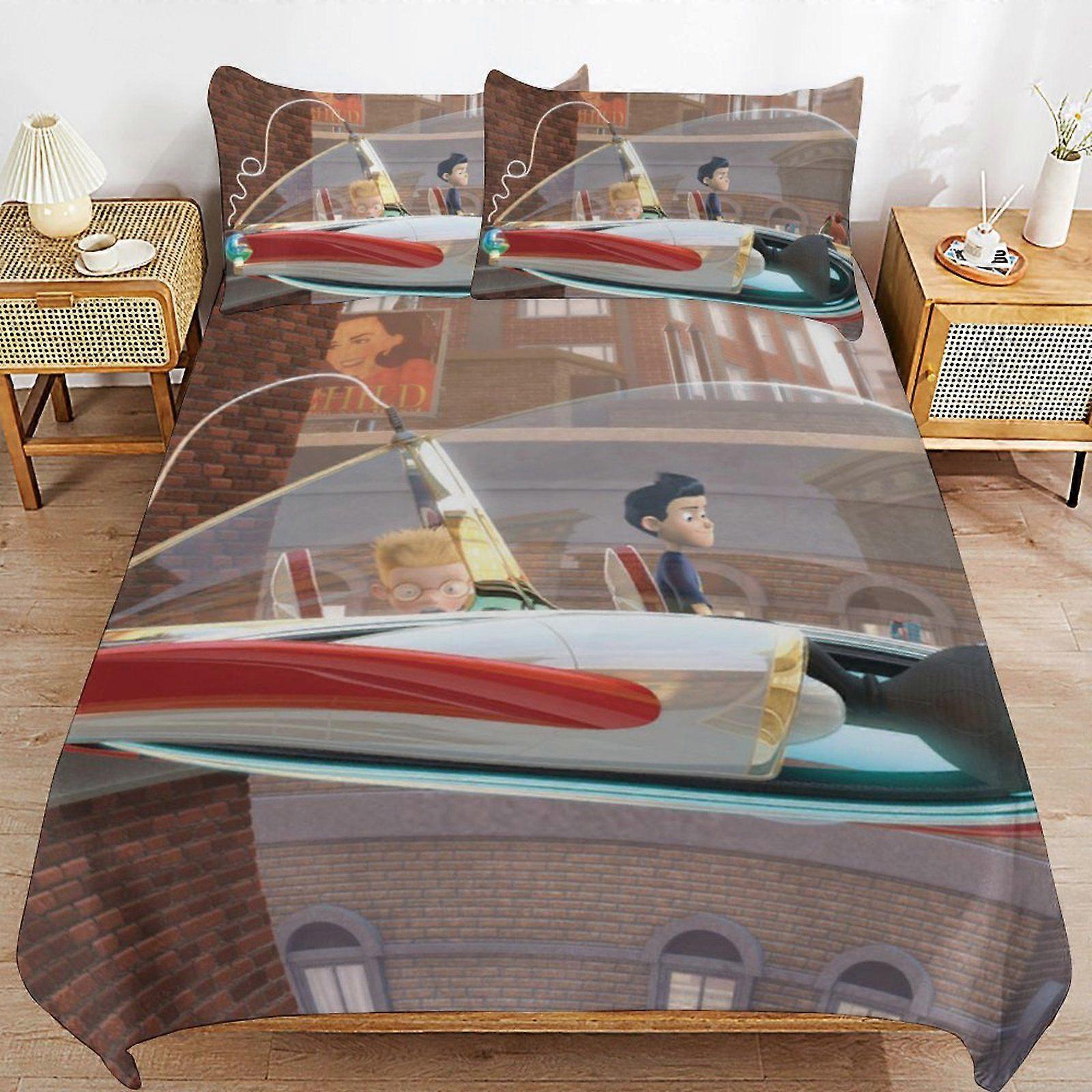 d577 Meet the Robinsons Long Term Use Quality Handling Minimal Style Smooth Fit Duvet Cover Sets Modern Touch b577