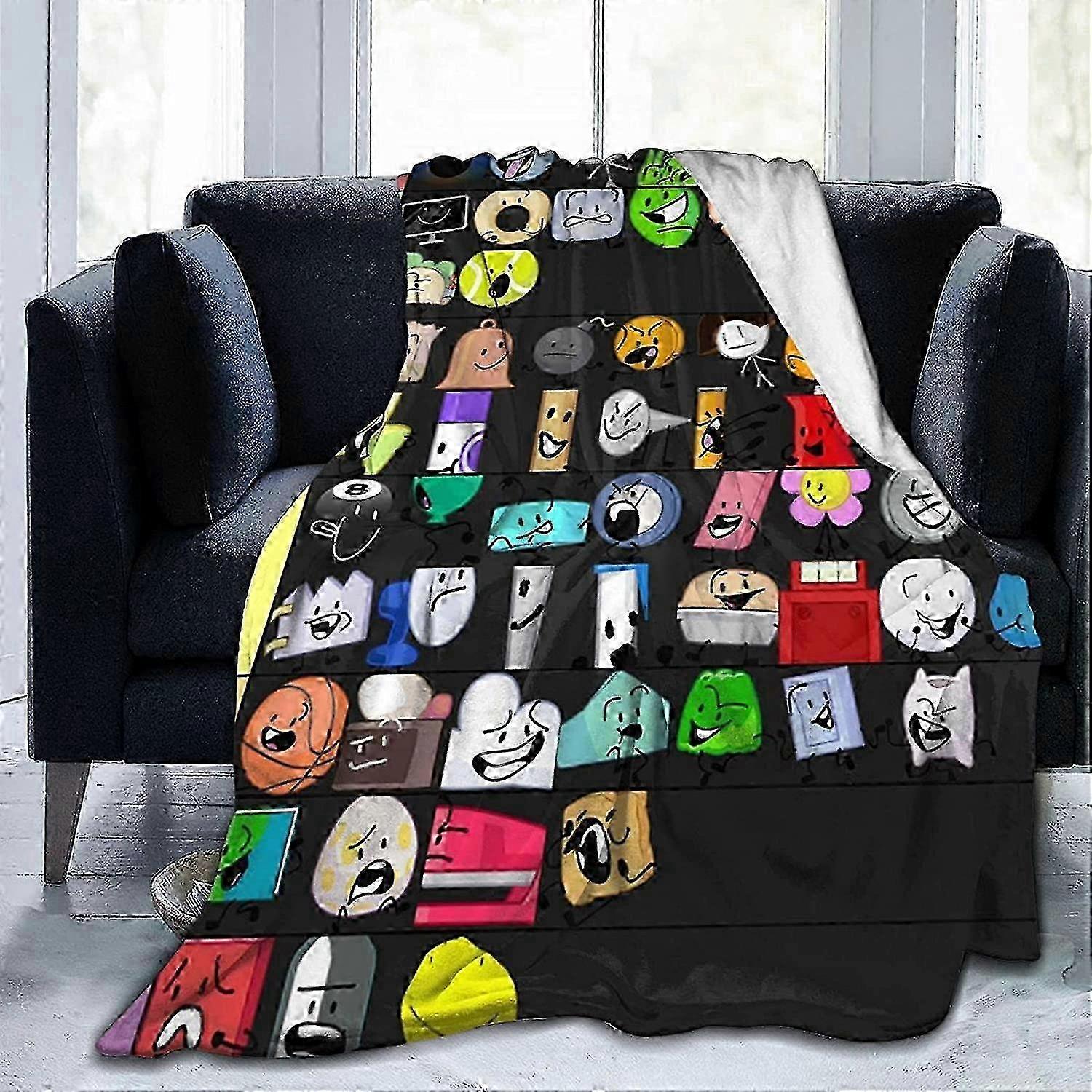 Battle For Bfdi Blanket Home Dorm Blanket Lightweight Warm Cozy Throw Blanket-Y72-SYS22360