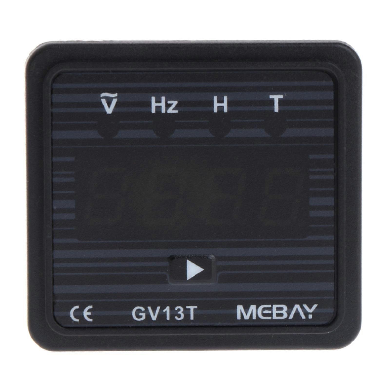 Comapct Diesel Generator Digital Display Panel Voltmeter Frequency Hour Test Meter Gauge Accumulating Time Display Myi