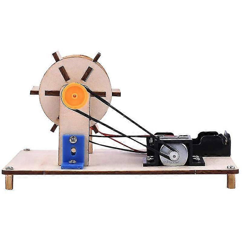 1 مجموعة أطفال دي الكهربائية التعلم كيت دي محطة الطاقة الكهرومائية تجميع مجموعات لا بطارية
