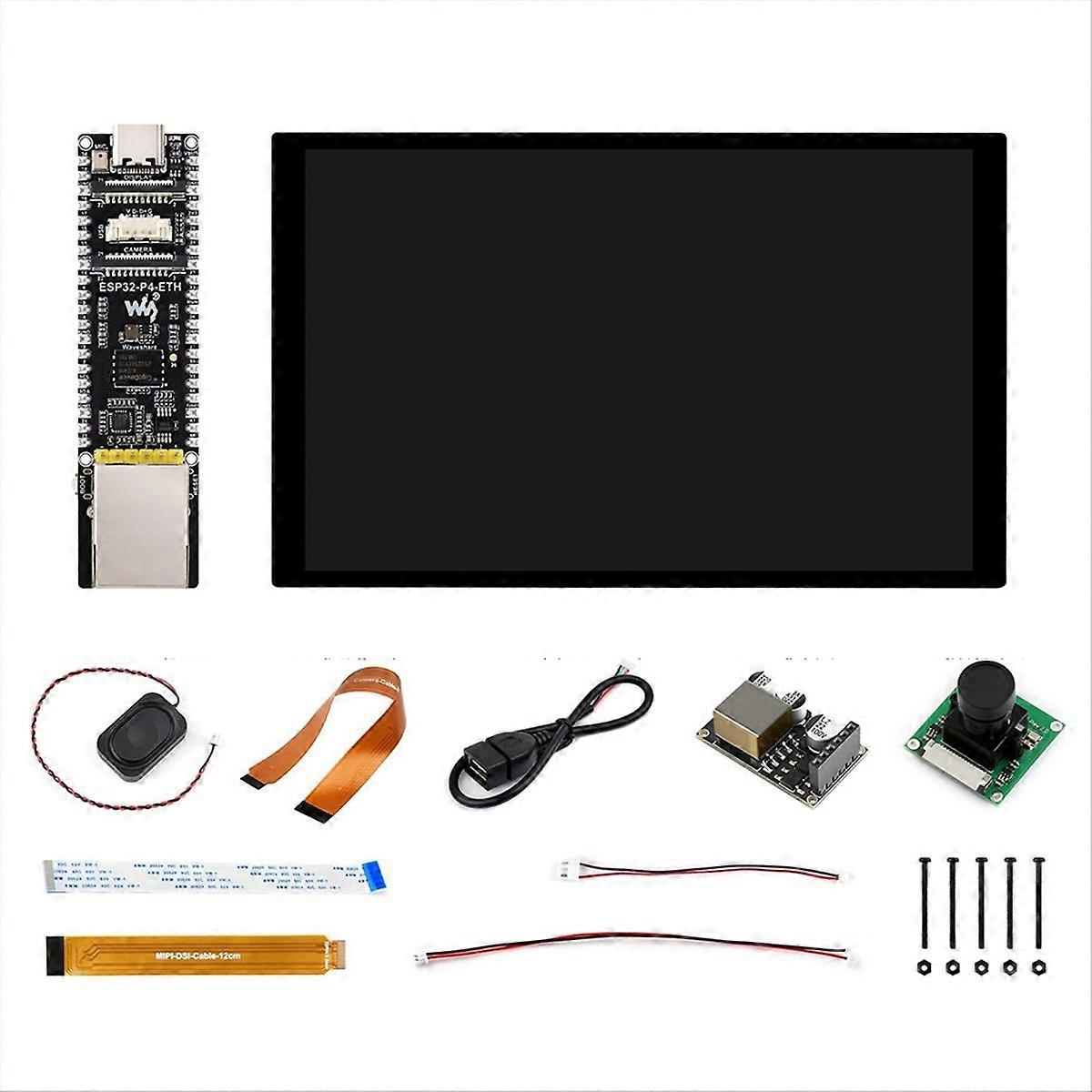  ESP32-P4-POE-ETH Development Board PoE+Camera+10.1inch LCD Kit RISC-V MCU MIPI- 40PIN GPIO for Xiao