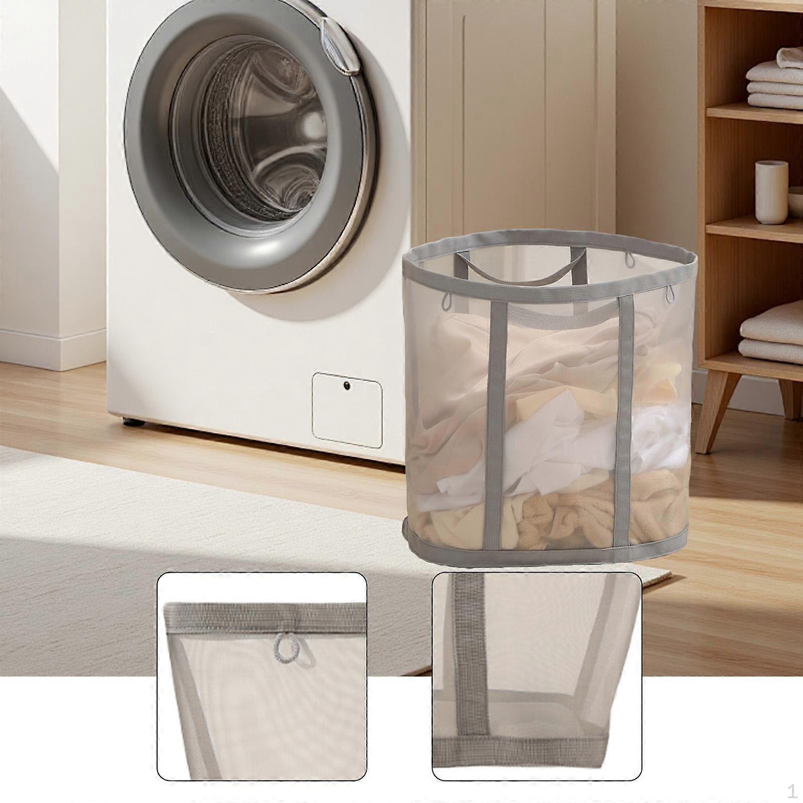 Hanging Mesh Laundry Basket for Storage of Dirty Clothes And Toys