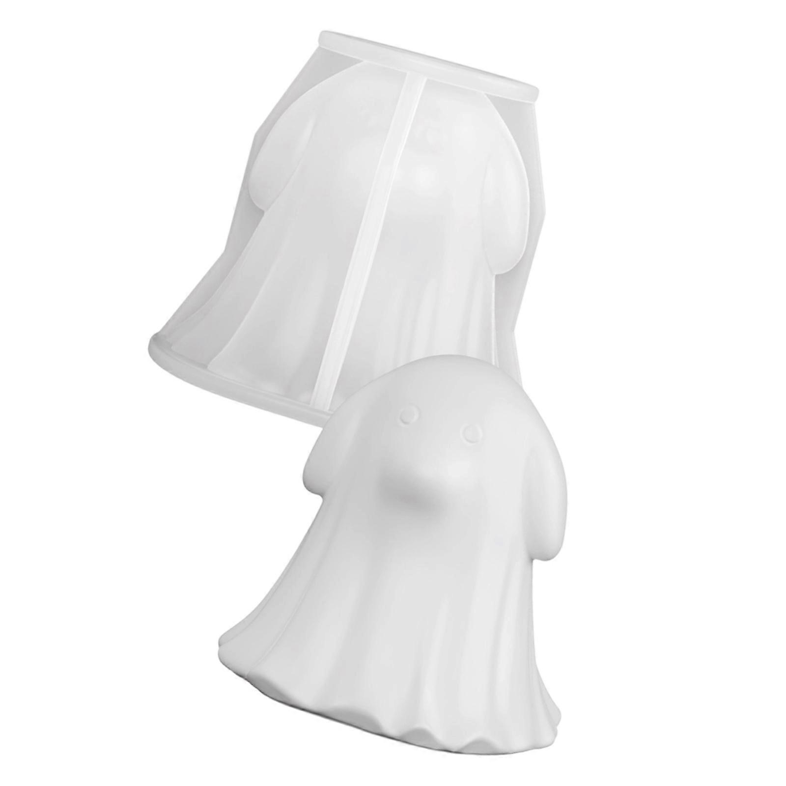 Silicone Mold For Plasters Resins Crafts Reusable Cats Dog Ghostly Figurine Molds With Precise Detailing Crafting Essential Multicolor