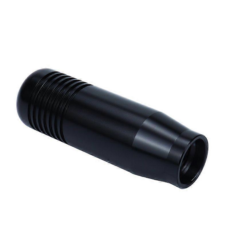 Gear Shift Knob, Universal Car Manual Knob Gear Shift Handle Head Shifter Lever Stick Auto Modification with Adapters (1pcsBlack)
