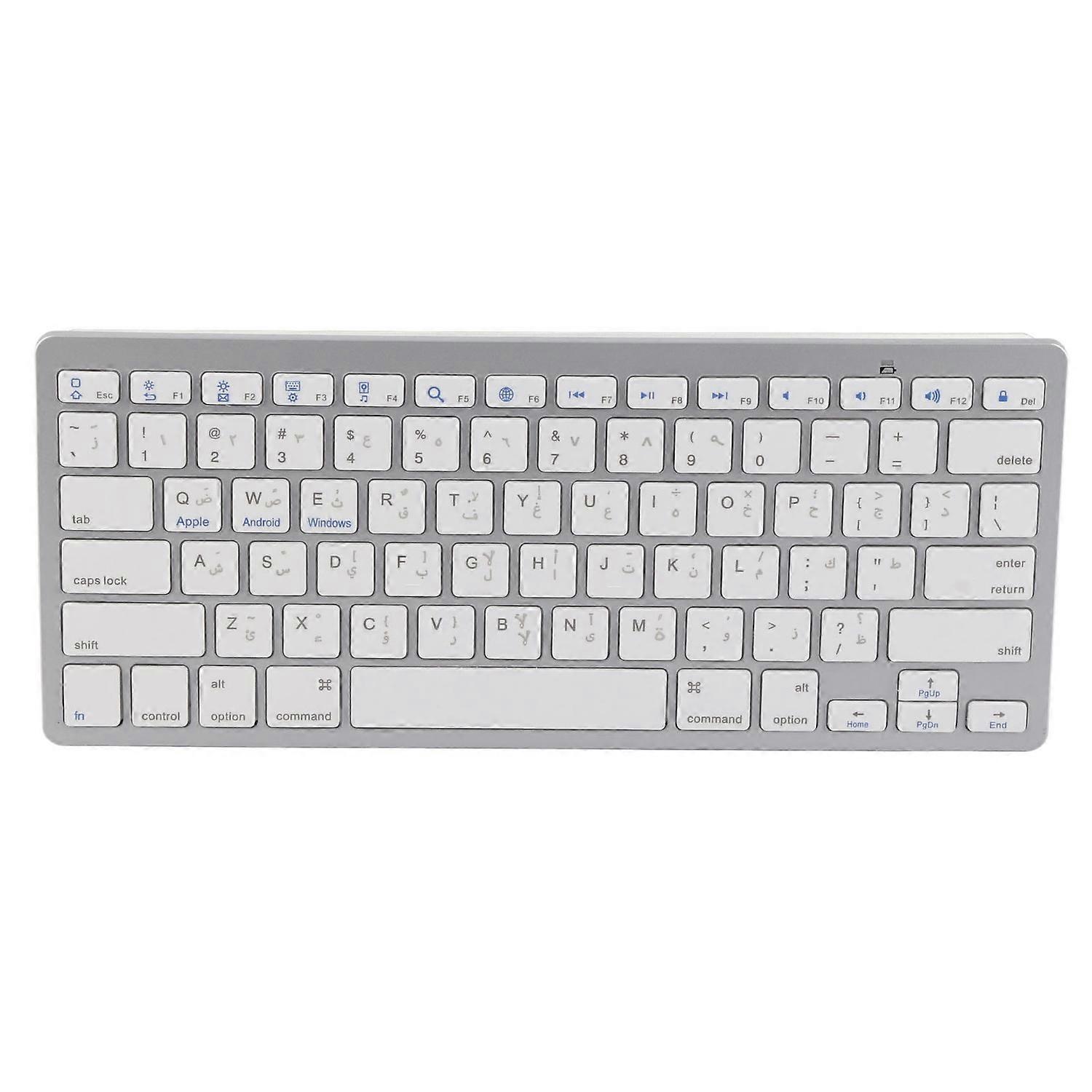 Wireless Keyboard Ultra Lightweight Ergonomic Compact Keyboard for IOS, for Android, for Windows, fo