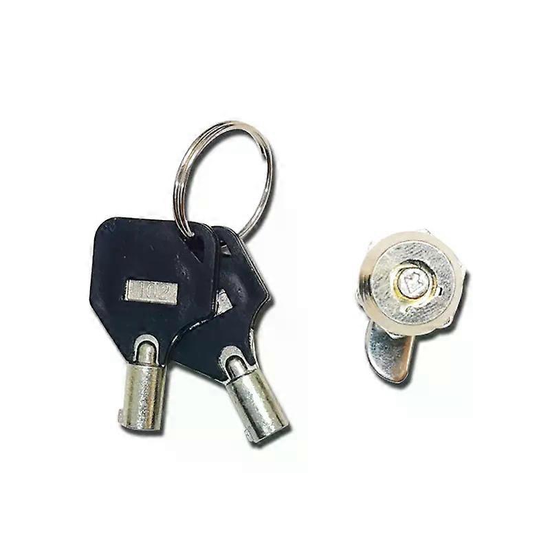 5sets Zinc Alloy Mini Plum Blossom Bullet Lock Electric Communication Mailbox Toolbox Attendance Machine