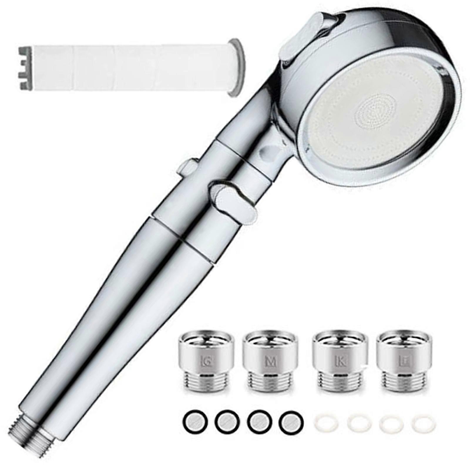 Sturdy ABS Handheld Showerhead Featuring Adjustable Water Pressures and Multiple Sprayer for Bathroom Comfortable Multicolor