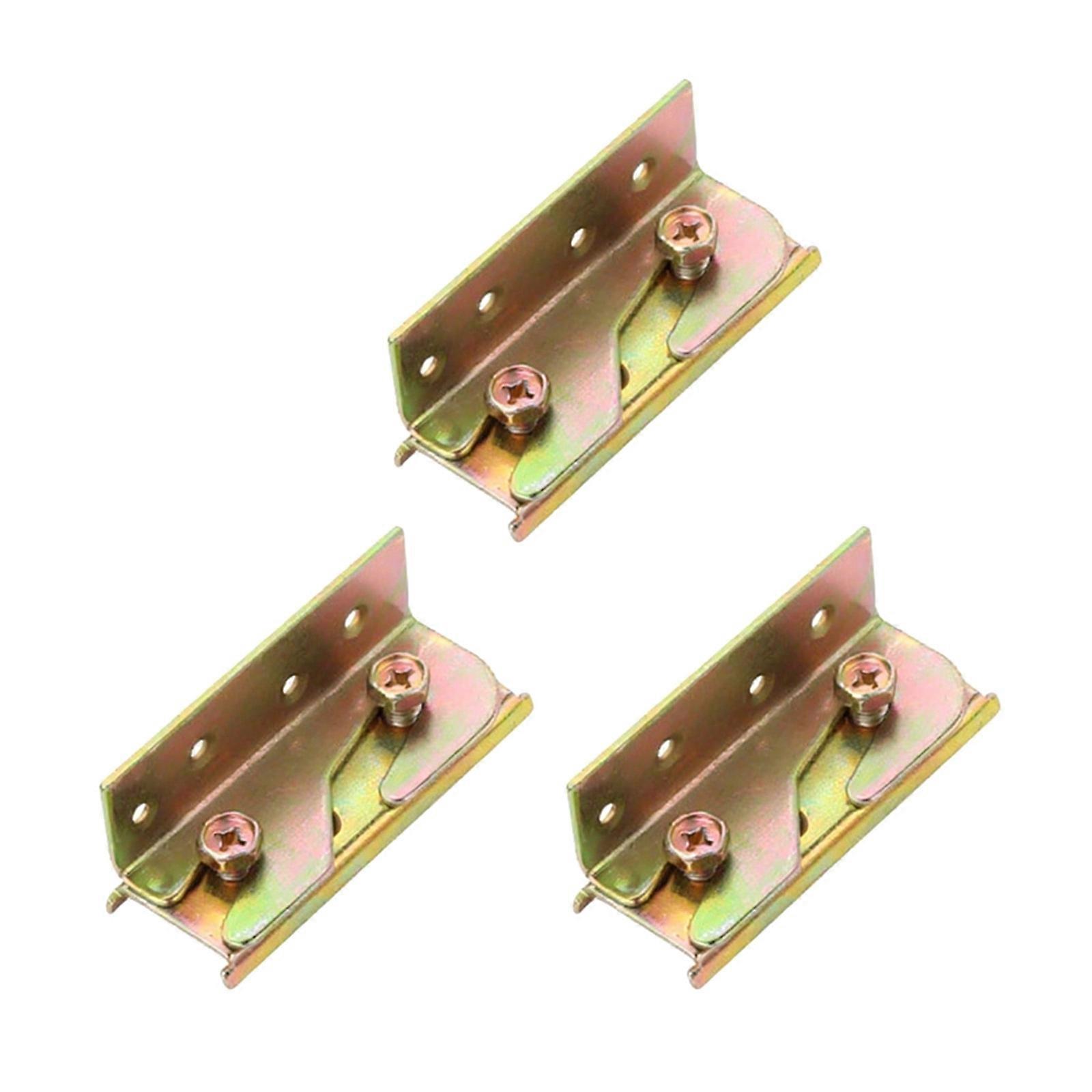 Moisture Resistant Tool Less Bed Frame Stabilization Brackets Suitable For Easy Assembly And Universal Size Adaptation Multicolor