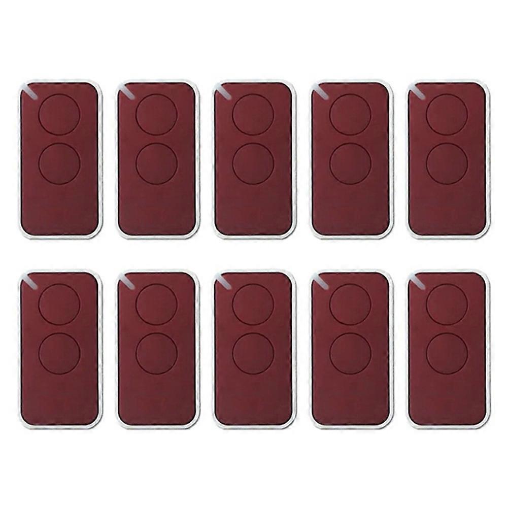 10PCS for NICE Garage Door Remote Control Wireless Rolling Gate Controller 433MHz for NICE INTI 2 1 INTI2 INTI1