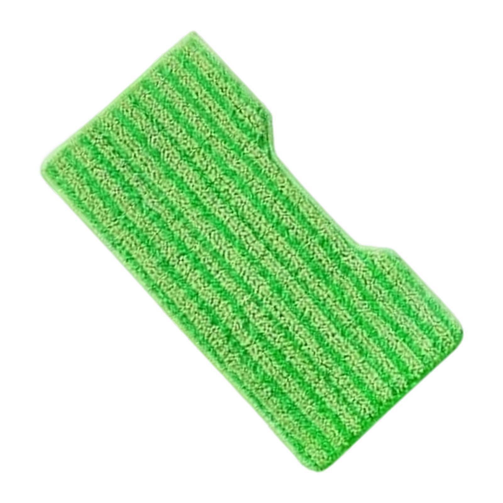 6pcs Quick Mount Mop Pad Replacement Polycotton Fabric Multiple Brand Fit Mop Pad Refills  Emerald green