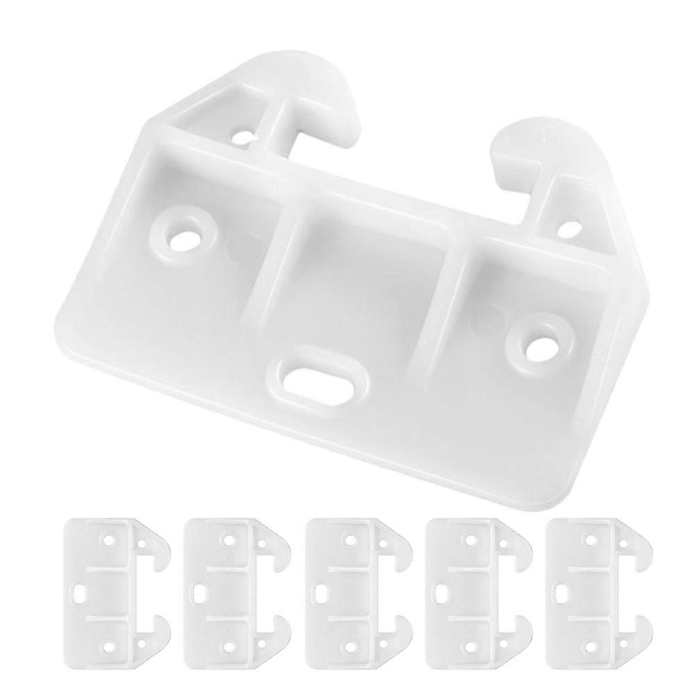 6pcs引き出しガイドプラスチックドレッサー引き出しガイド交換用家具部品