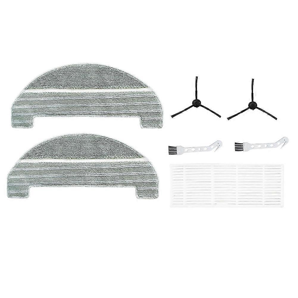 For Pursonic M8pro Sweeper Accessories Cleaning Cloth Side Brush Filter Replacement Pack Brush