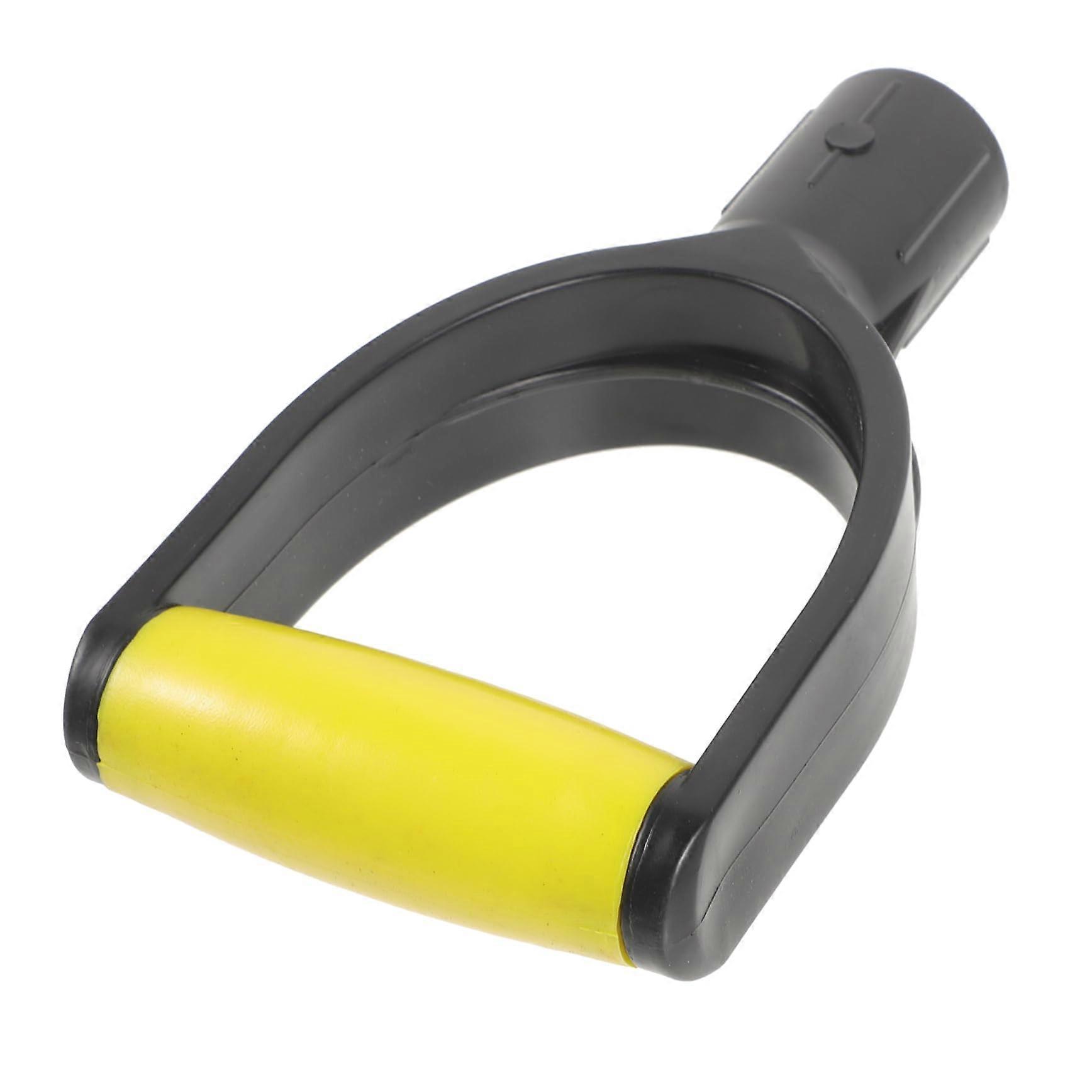 Replacement Spade Handle with Ergonomic Comfortable Grip, Universal Plastic D Grip Shovel Handle