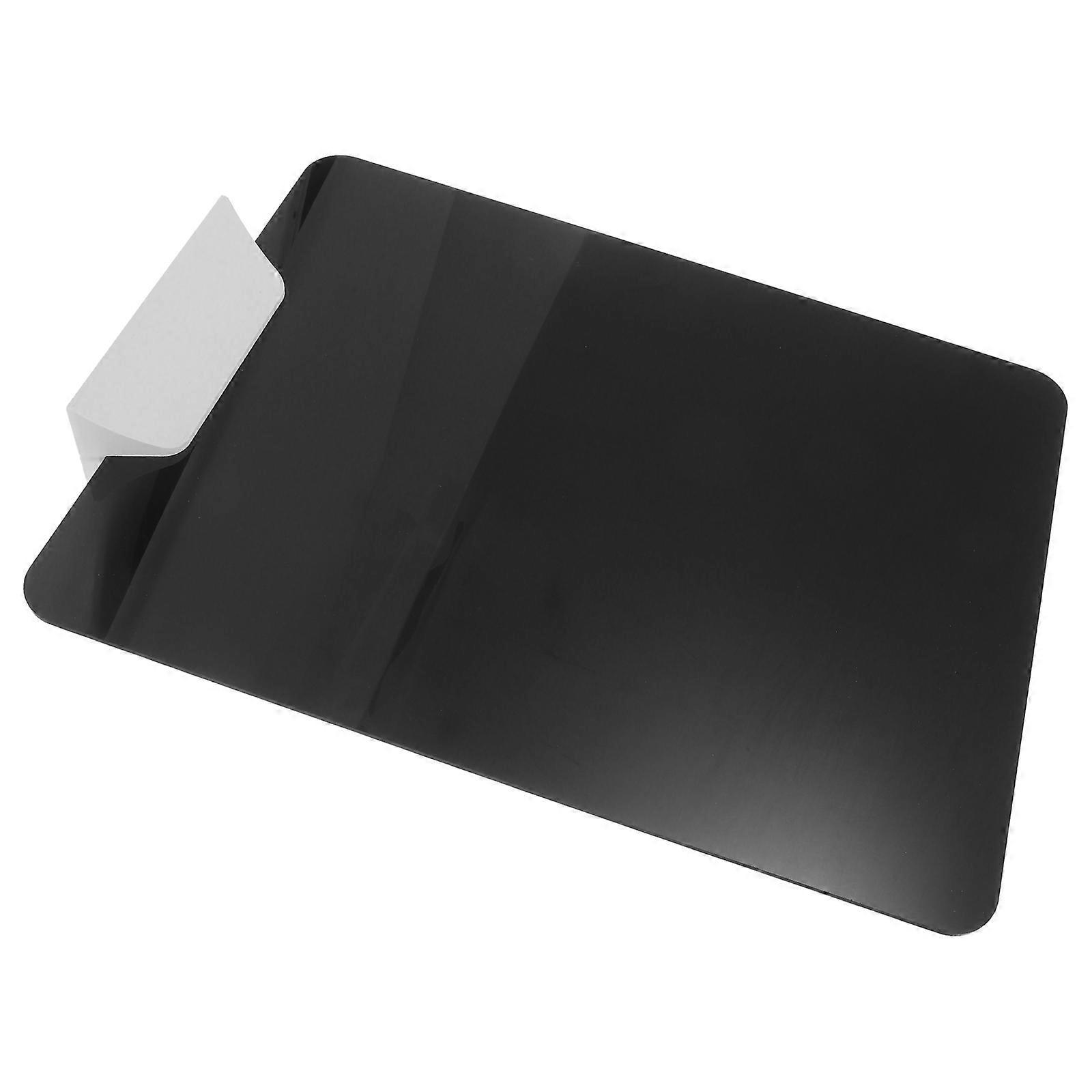 Office Desk Partition Acrylic Divider for Student Testing Black