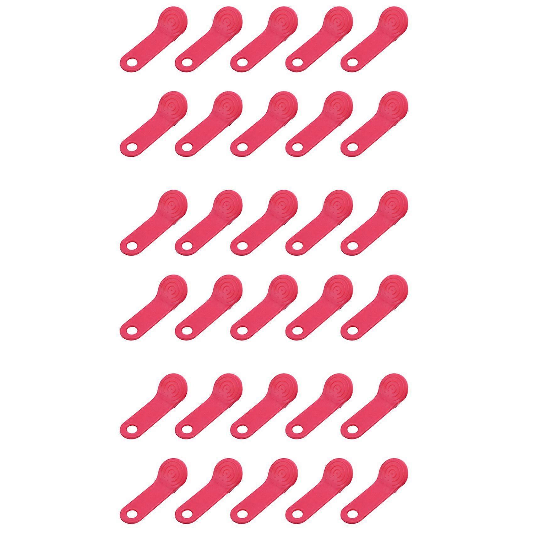 30pcs DS1990A-F5 TM Card IButton Tag with Wall-Mounted Red