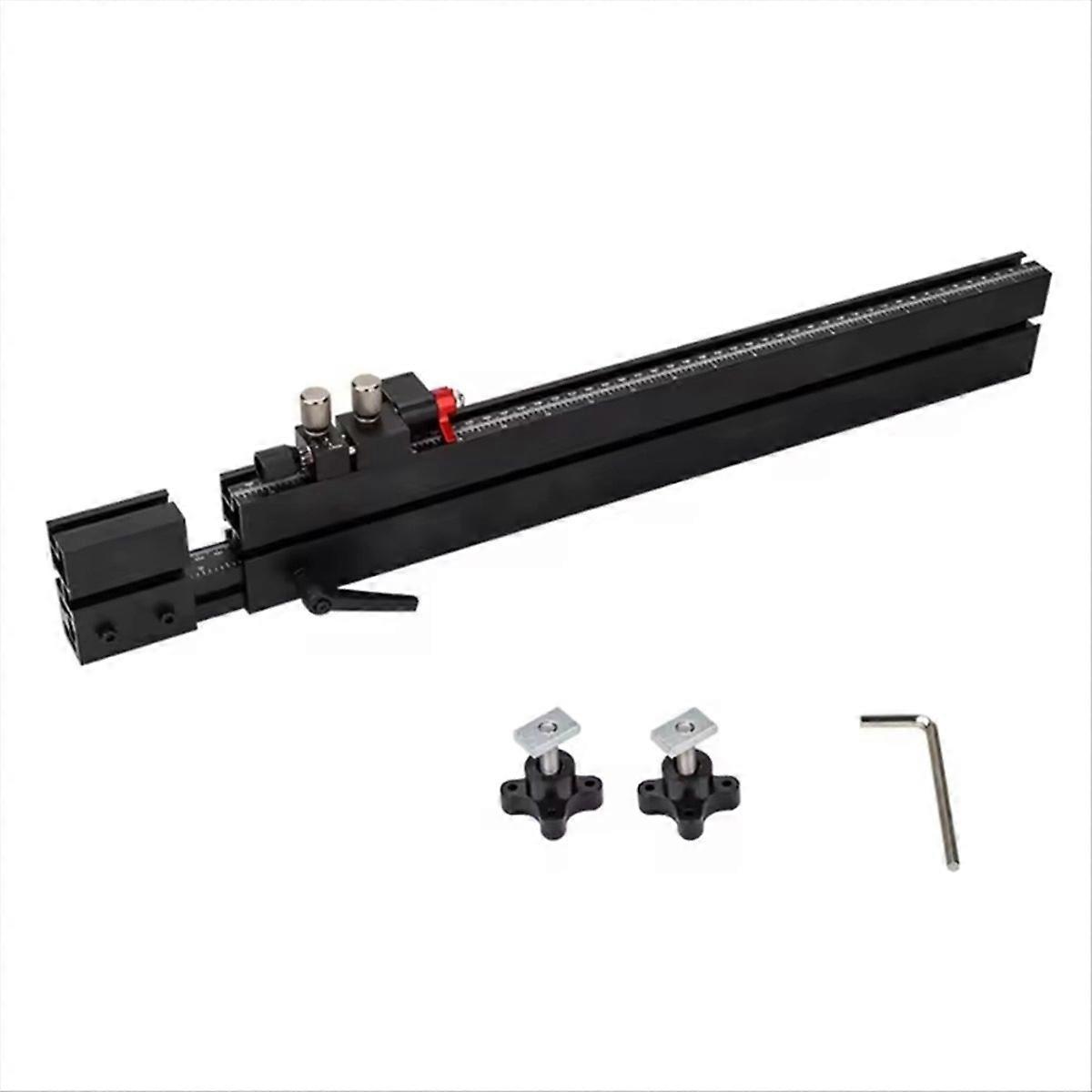 T Track with Quick Alignment for Woodworking Tablesaws Miter Gauges Centerlines 38mm From Base, Extendable 560mm-941mm