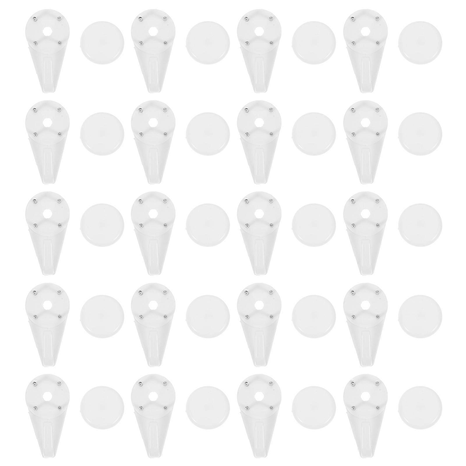 Plastic Wall Hanging Hooks Invisible Picture Frame Hooks 20Sets
