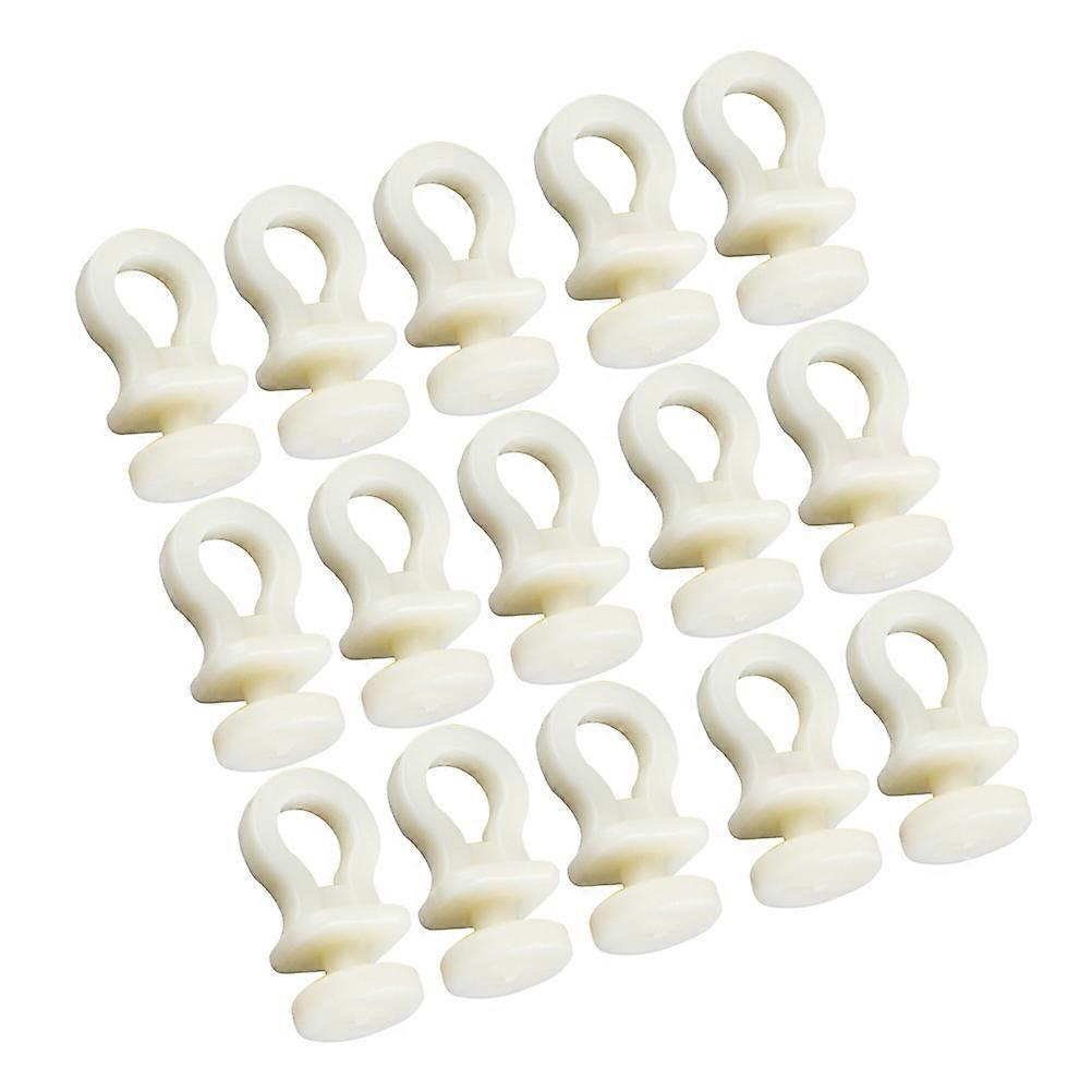 Nano Silent Roller Curtain Track Gliders for 50Pcs Durable Plastic Pulleys
