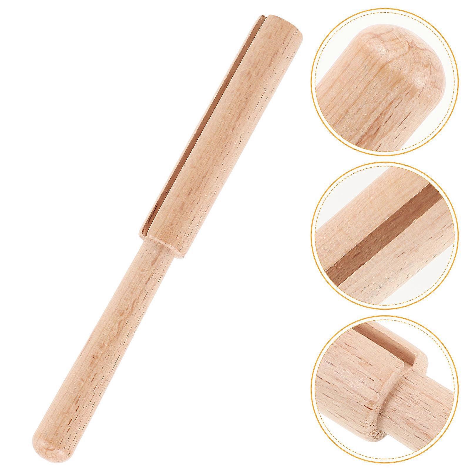 Wooden Yarn Cutting Tool for Precise Thread Cutting in DIY Crafts