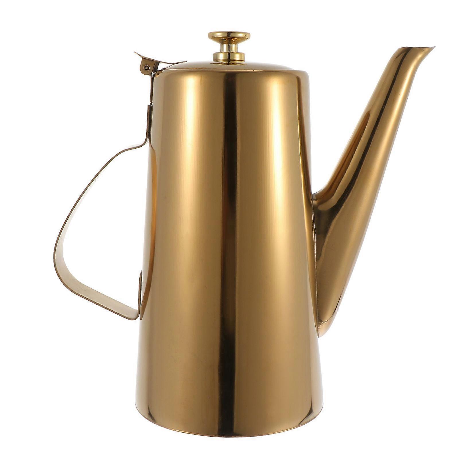 Kitchen Oil Bottle Stainless Steel for Storage Use 3Pcs Container