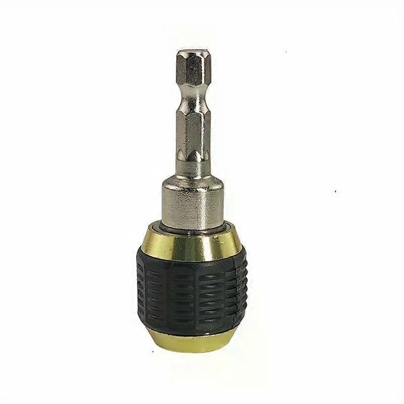 1pc Drill Chuck, 2.36"/60mm, Screwdriver Keyless Adapter 1/4" Hex Shank Drill Bit Tool Quick Change Conversion Tool