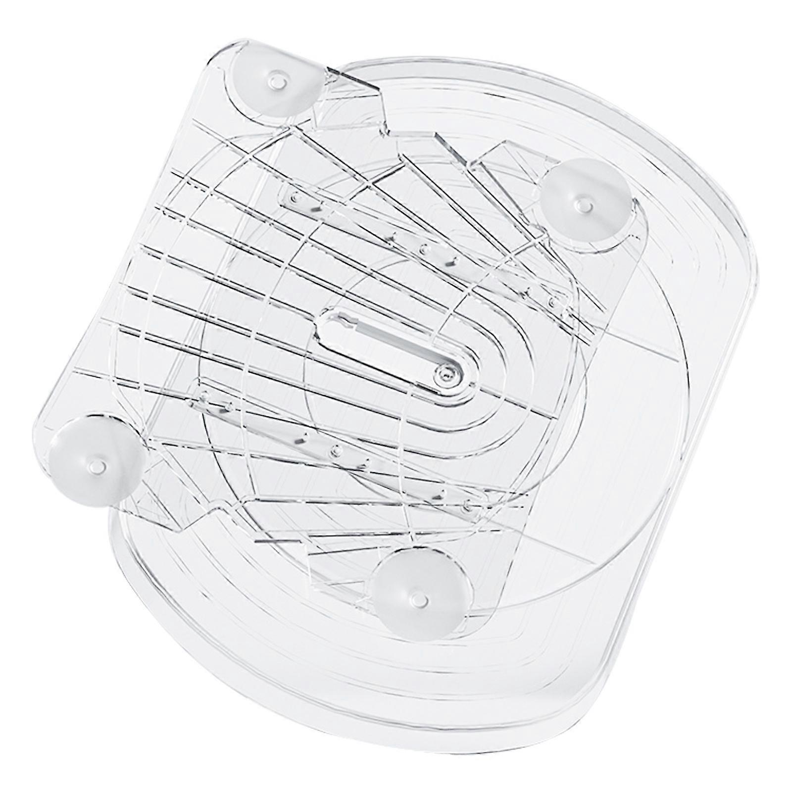 Practical 360 Rotating Tray Turntable Multi Functional Organizer Handy Storage Container Rotatable Large Capacity Tray Multicolor