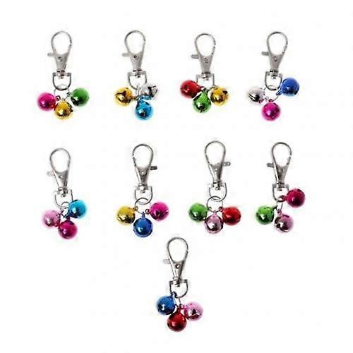 Safety Dog Cat Puppy Collar 3Pcs Bells Buckle Hanging Pendant Decor Pet Supplies ����֧ۧߧڧ�-�ܧ�ݧ�ܧ�ݧ��ڧ� �էݧ� ���ҧѧ�