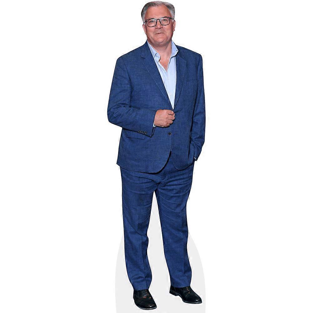 Ed Balls (Blue Suit) Cardboard Cutout (lifesize OR mini size). Standee. Stand Up.