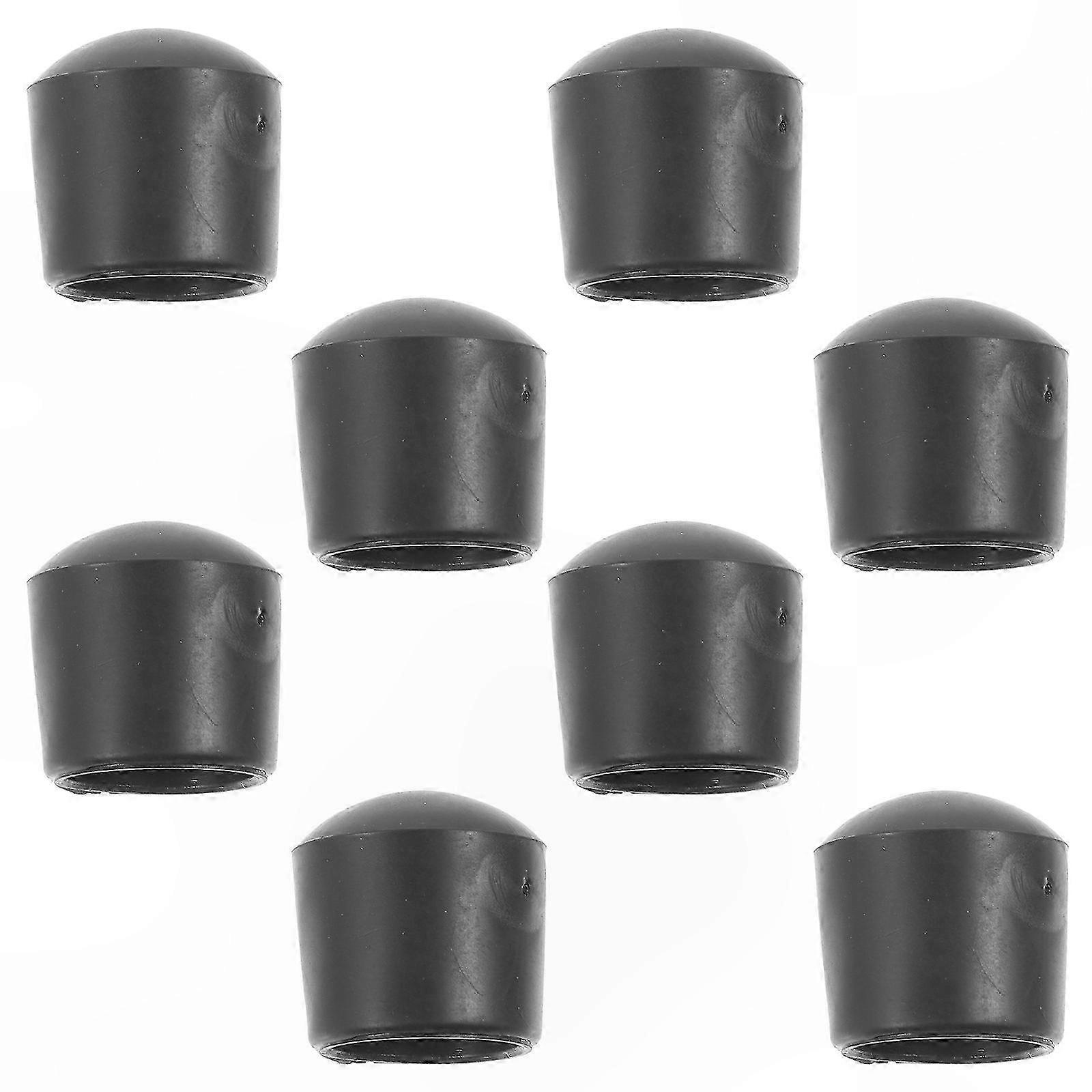 8-Pack Foosball Table Post Protectors with Safety Caps for Rod Ends
