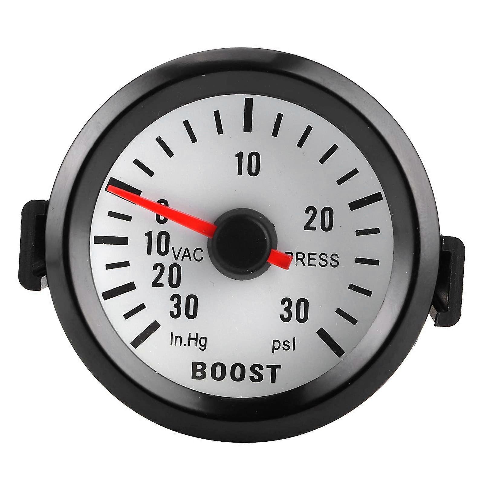 Turbo Boost Gauge with  Sensitivity and LED Backlight for Universal 12V Vehicles