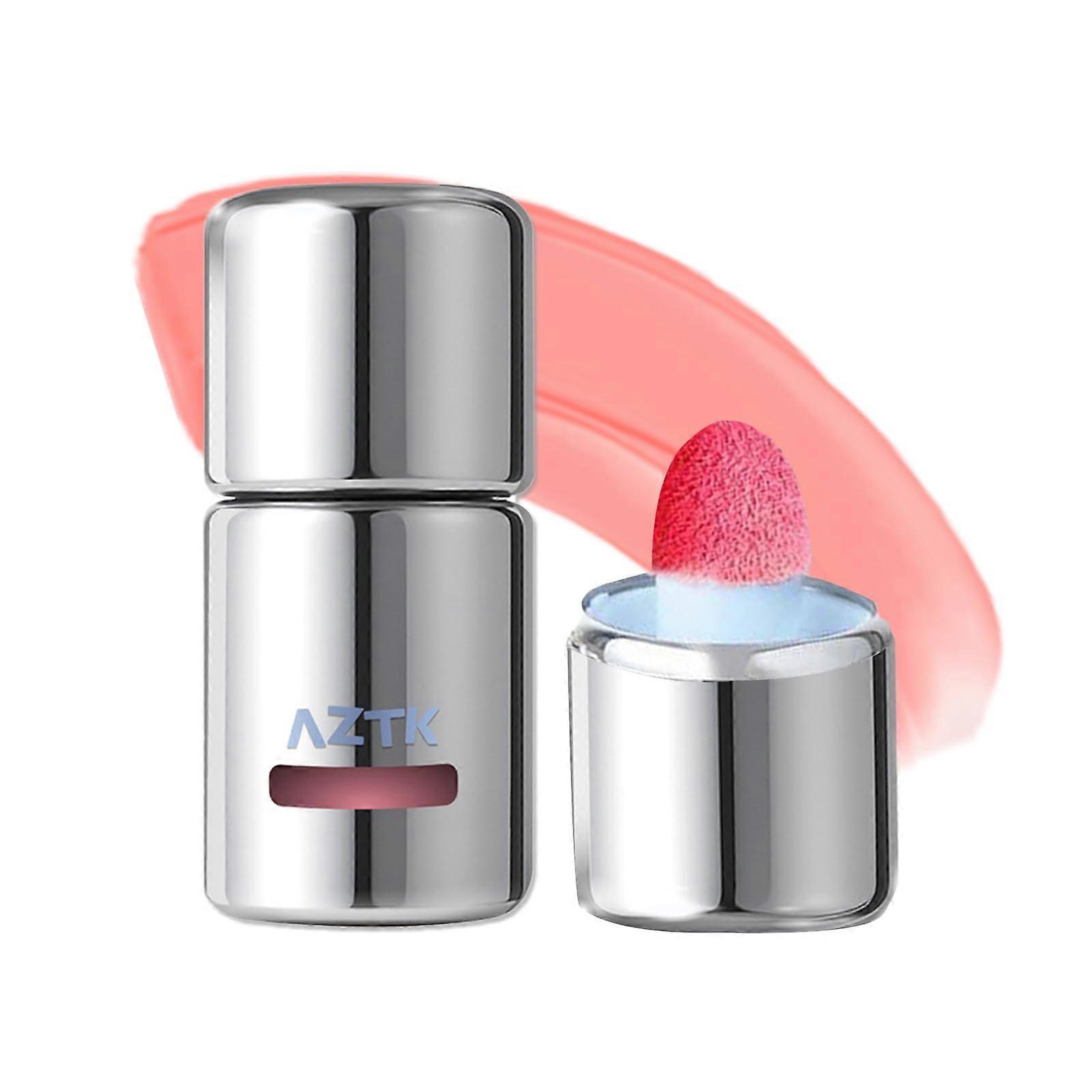 LongLasting Matte Liquid Blush for Cheeks with Precise Sponge Applicator JC06