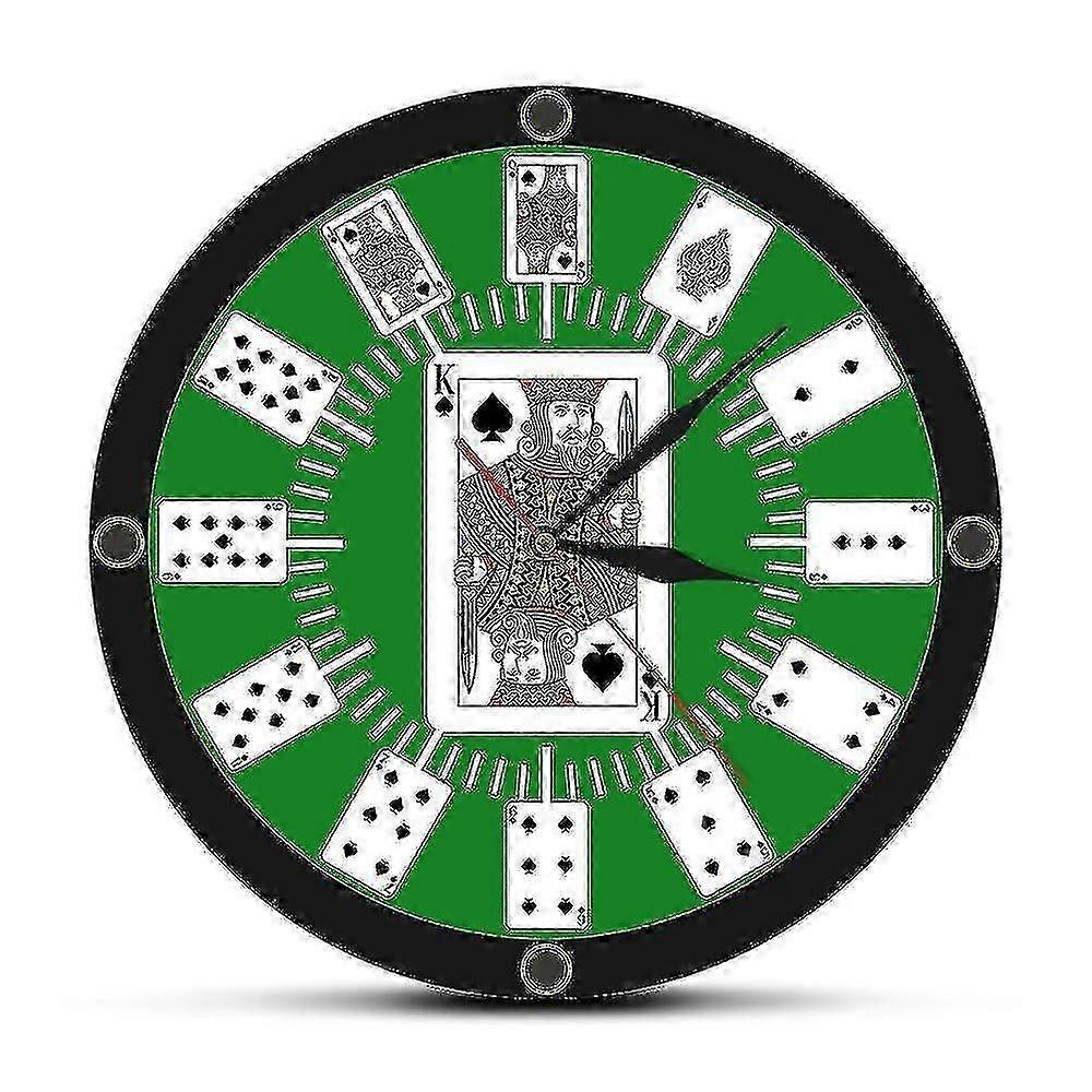 Playing Cards Modern Wall Clock 26-27s