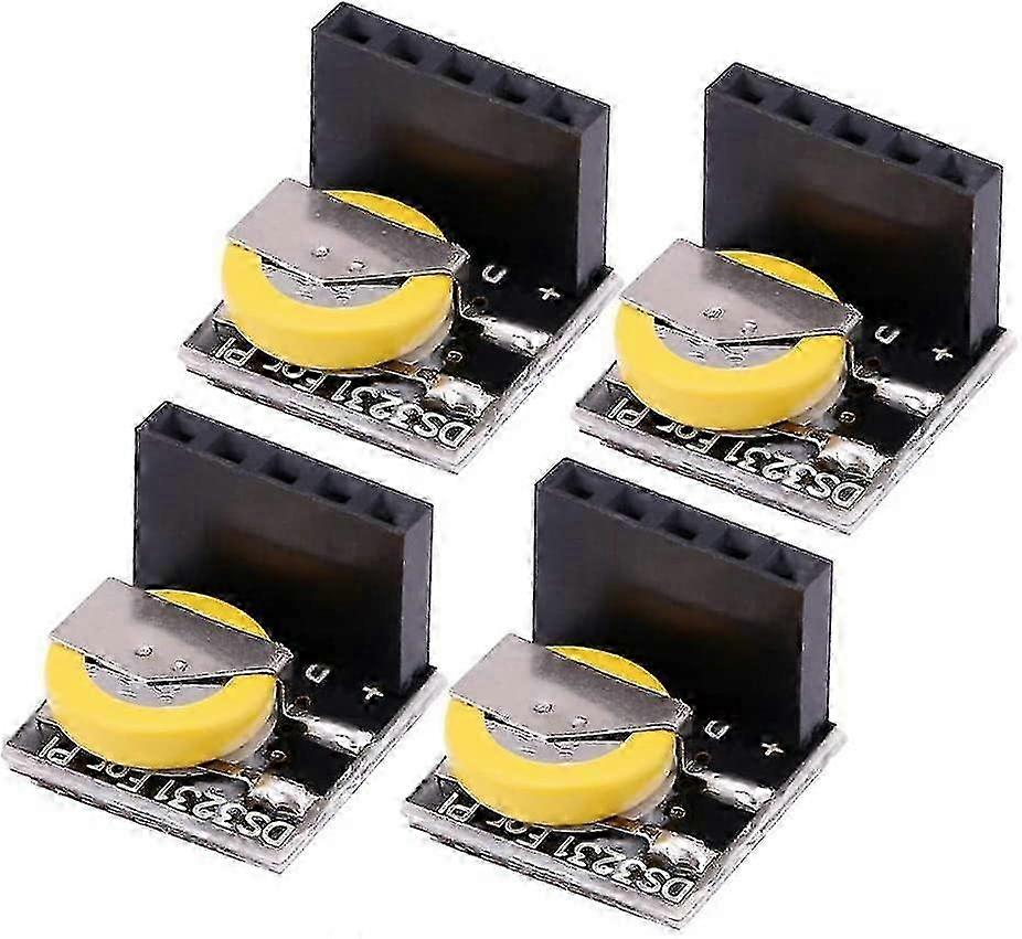 2026 Rtc Clock Module, High Precision Rtc Board Real Time Clock Module Memory Module For Raspberry Pi4pcs