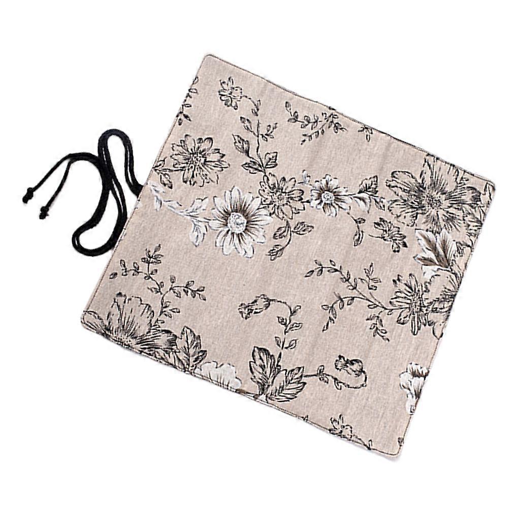 Brushes Holder Canvas Case Large Capacity For School Use 40x35.5x2 Cm 1Pcs