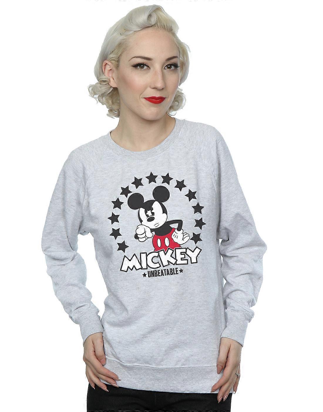 Disney Women's Mickey Mouse Unbeatable Sweatshirt