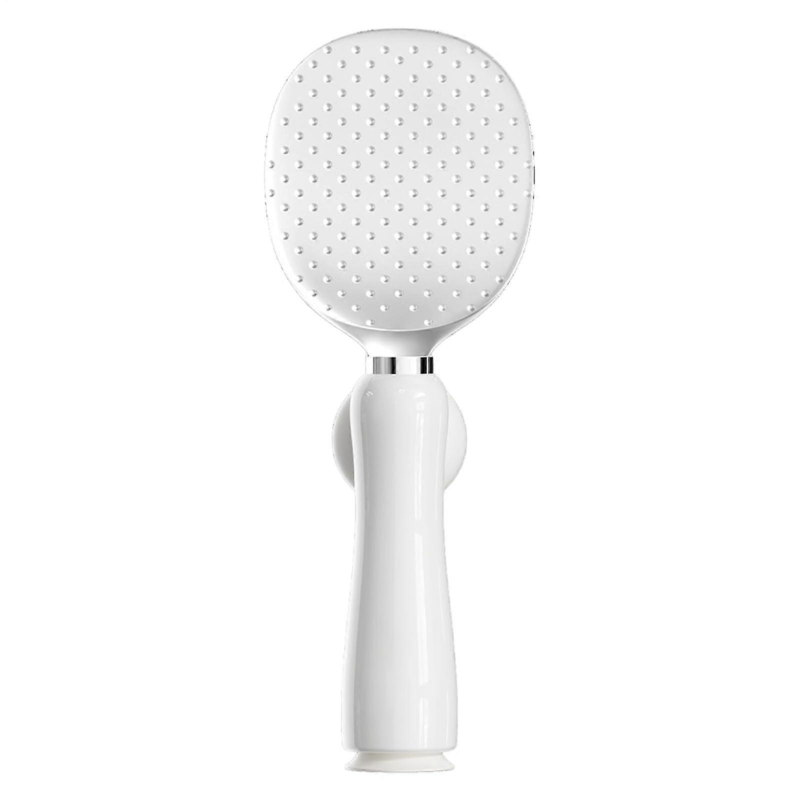 Non Stick Rice Paddle Spoon with Magnetic Attachment and Ergonomic Handle for Serving White