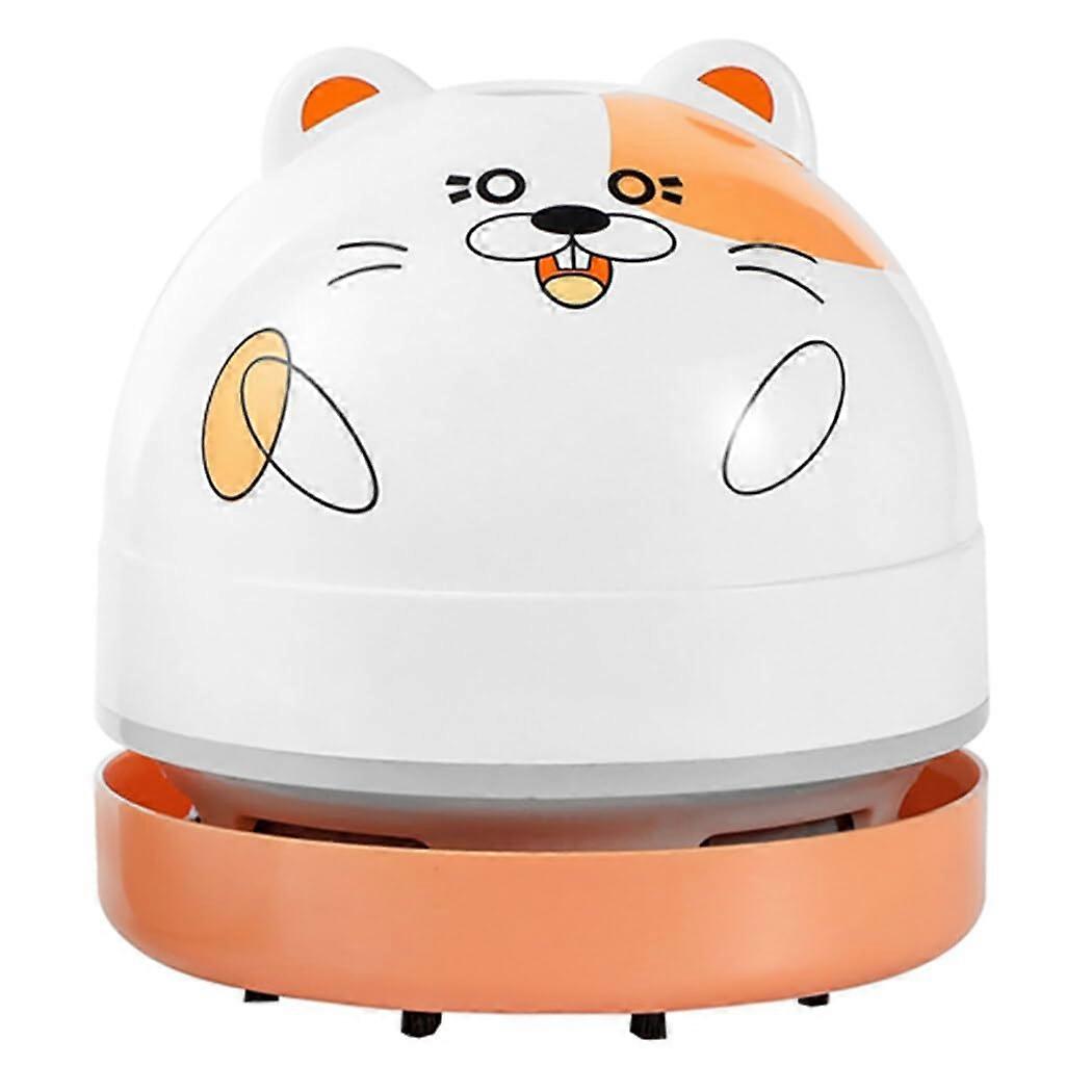 Mini Desk Vacuum USB Rechargeable Handheld Cleaner for Desktop Keyboard and Tabletop Dust