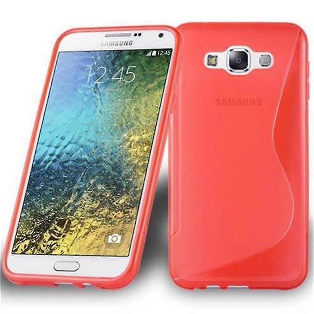 Carcasă Samsung Galaxy E7 TPU - Design S-Line