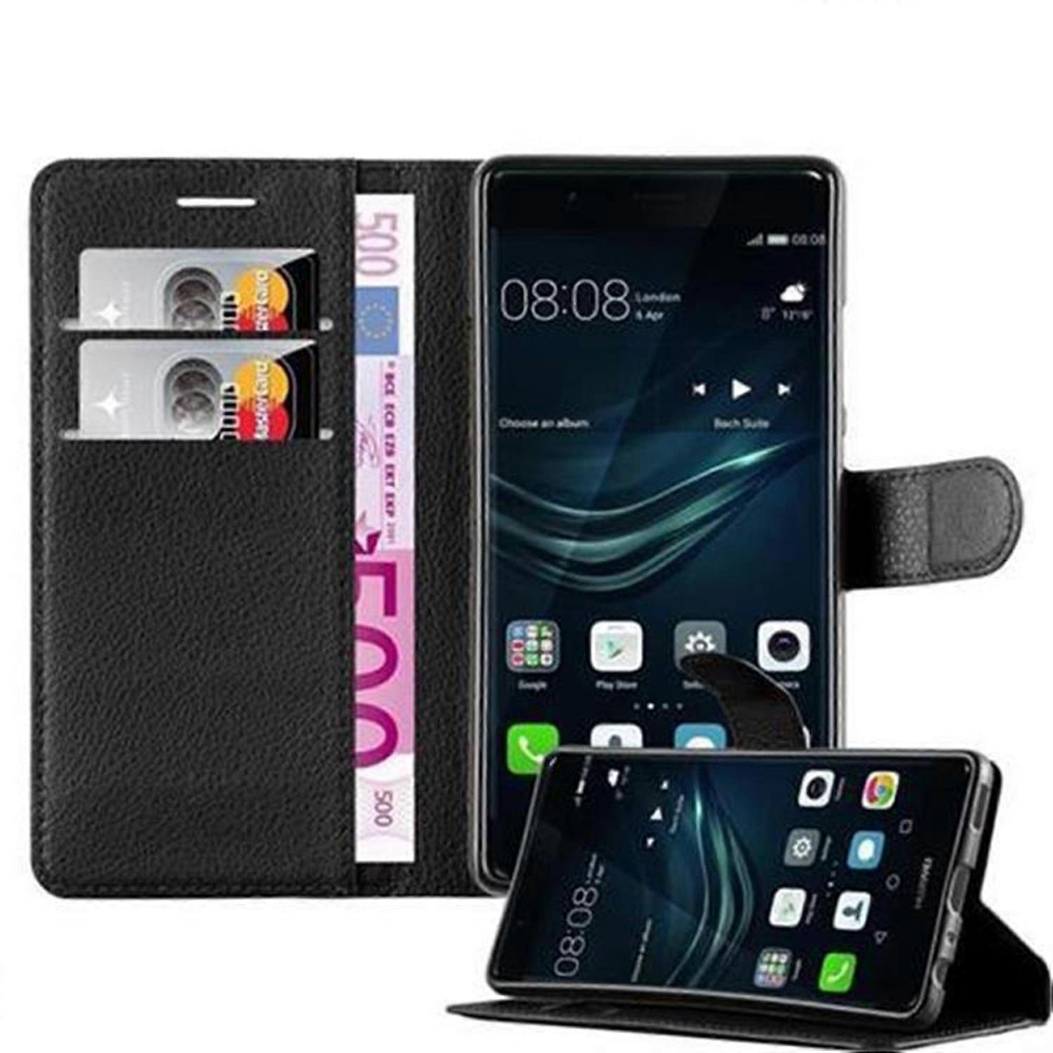 Huawei P9 Case - Protective Case with Card Slots and Stand Function
