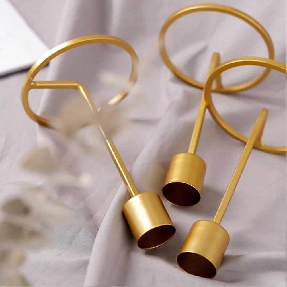 Iron Crafts Single Head Candle Holder Candlestick Romantic Wedding Table Decor