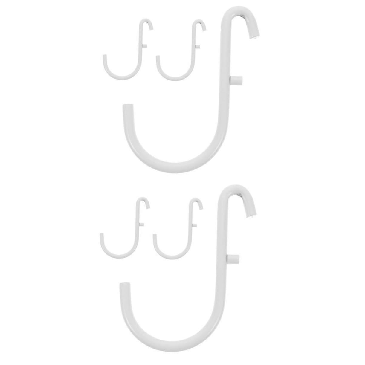 Heavy Duty Pegboard Utility Hooks for Garage and Home, Multipurpose Storage Set 3pcs x 2