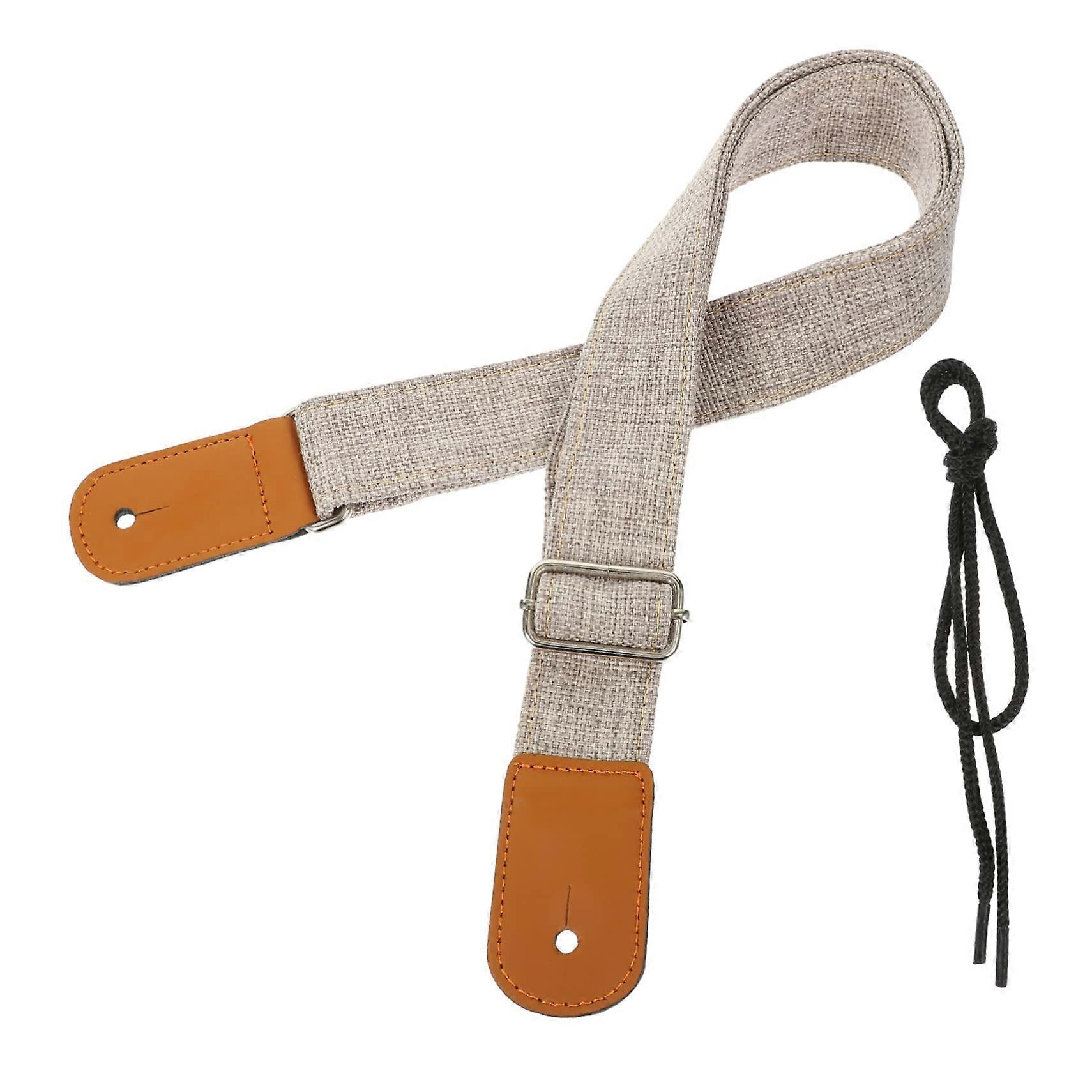 Ukulele Strap No Drill Durable Woven Shoulder Sling for Beginners Guitar Secure Playing Support