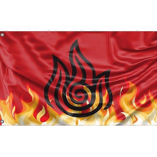 Avatar-inspirerad Eldnationsflagga L2676