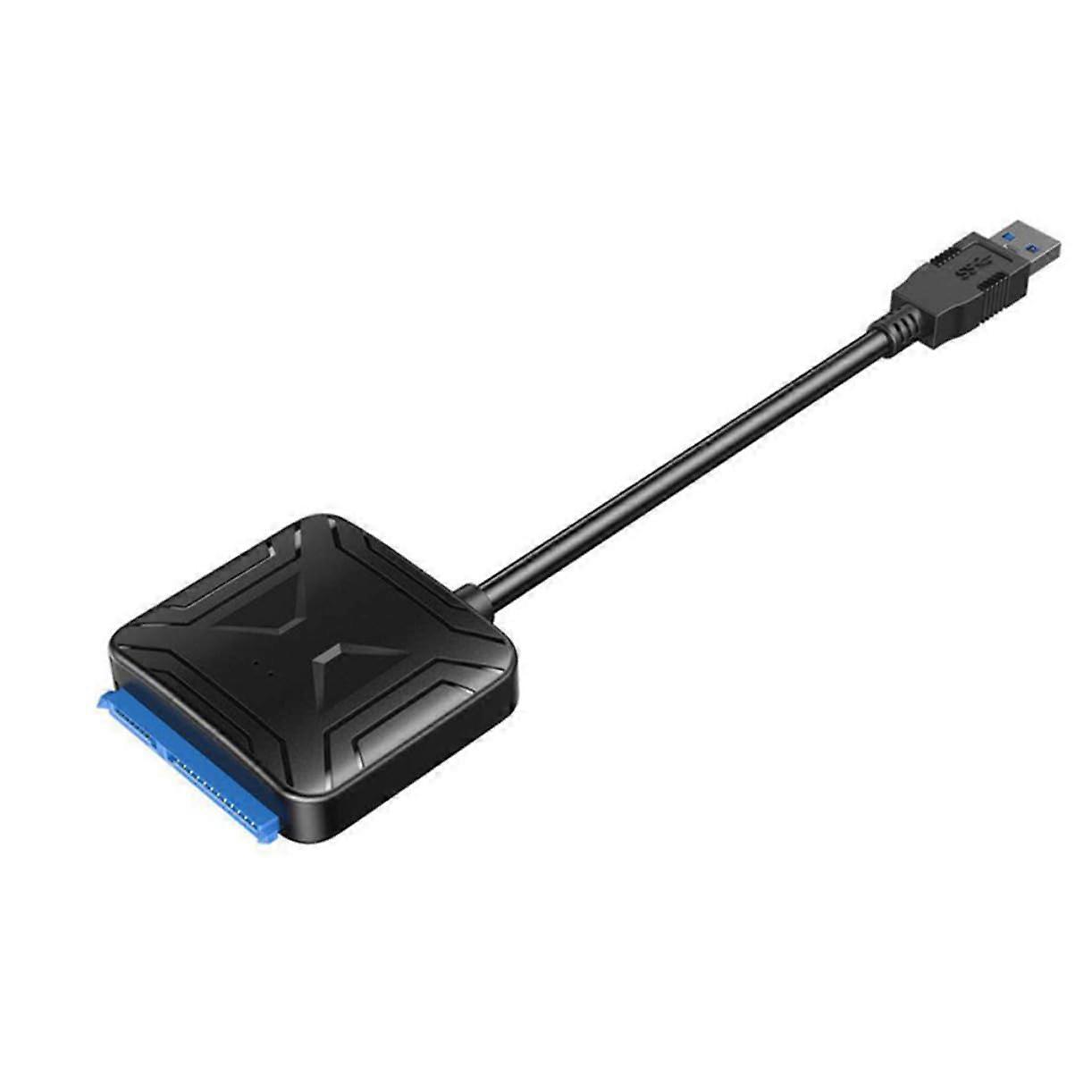 USB to SATA Adapter with Power, Speed Data Transfer for 2.5/3.5 Inch External Hard Drives