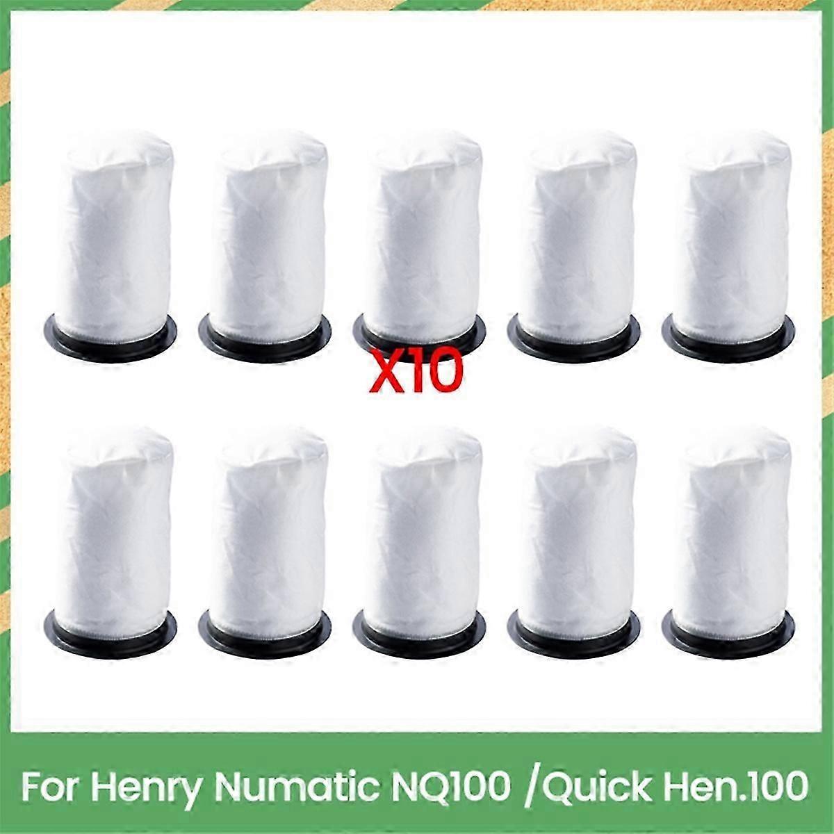Quick Hen.100 vacuum bags - 10pcs replacement set