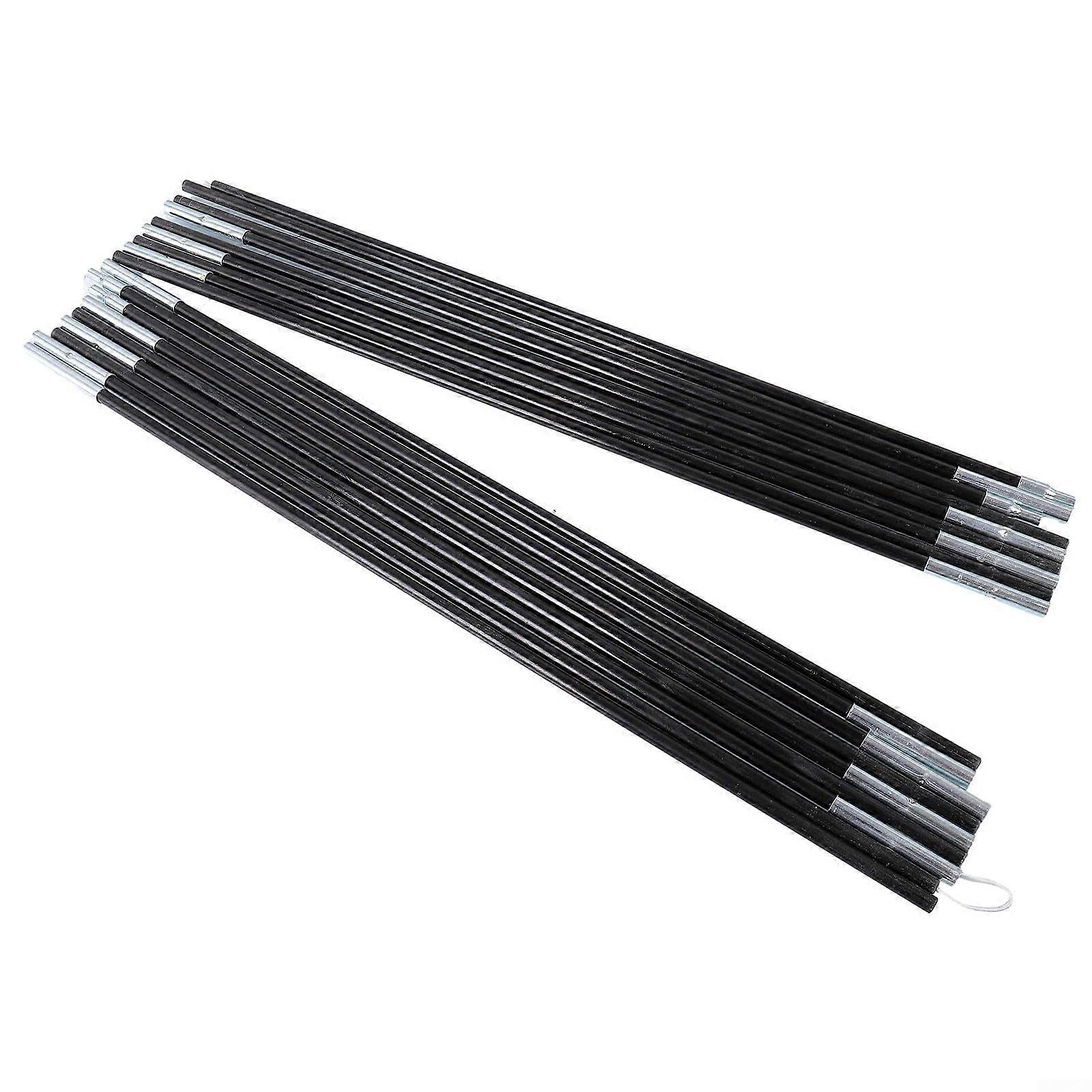 Fiberglass Tent Poles Replacement Kit with Embedded Connection for Easy Camping Setup 3.30m