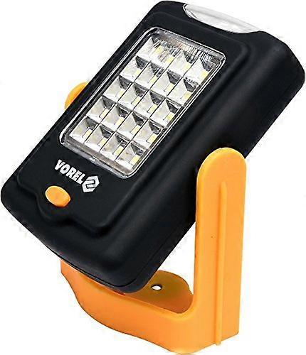 82730 Rechargeable LED Work Light with Rotating Head, Dual Modes, 20+3 LEDs
