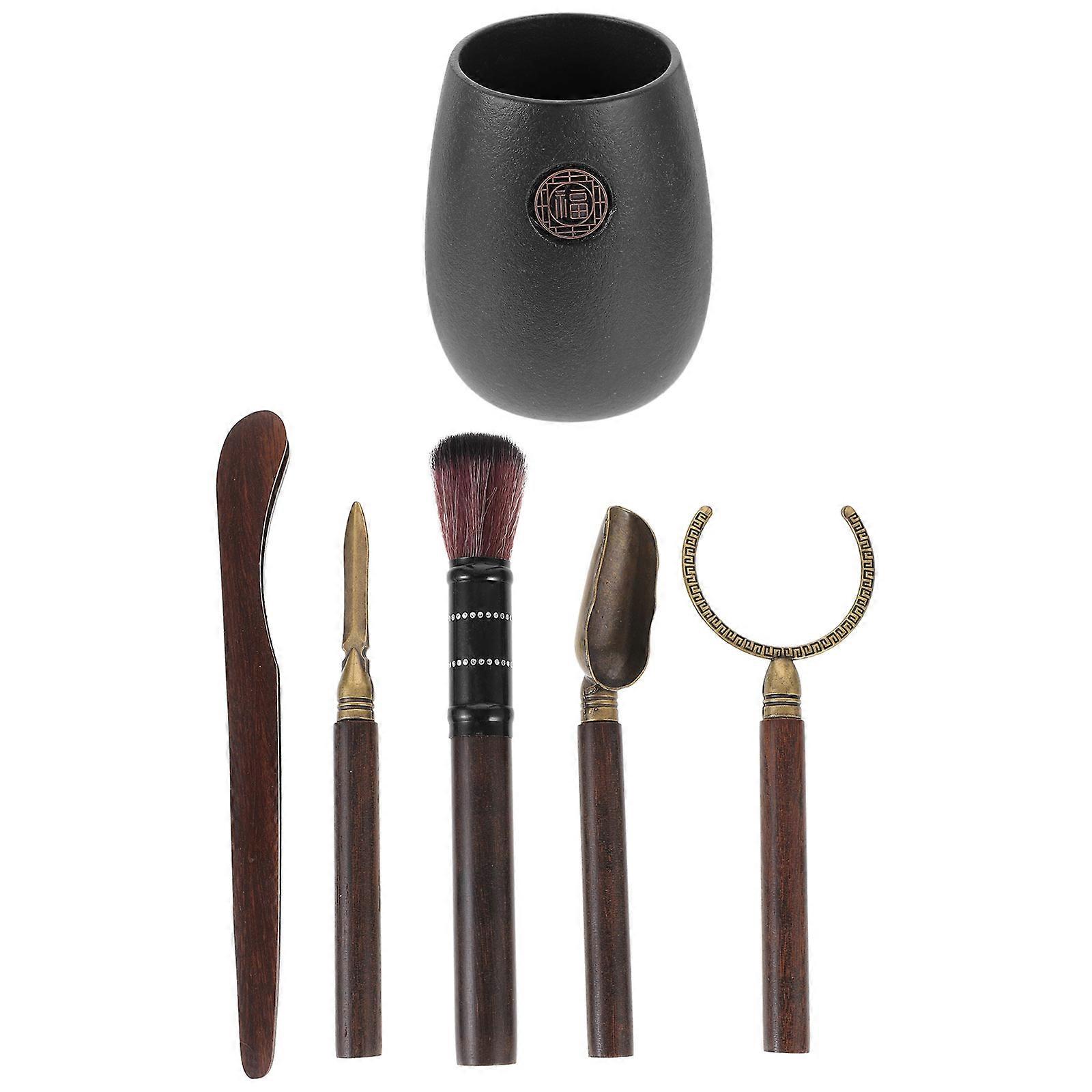 Tea Art Six Gentlemen Set for Practical Tea Ceremony Accessories 1Set