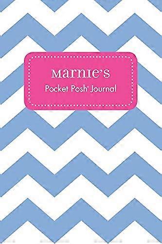 Journal chic de poche de Marnie, chevron