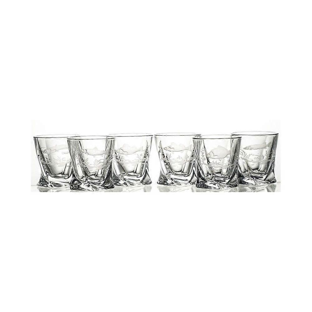  Crystal Julia Ryby vodka glasses 6 pieces 05929JULIA